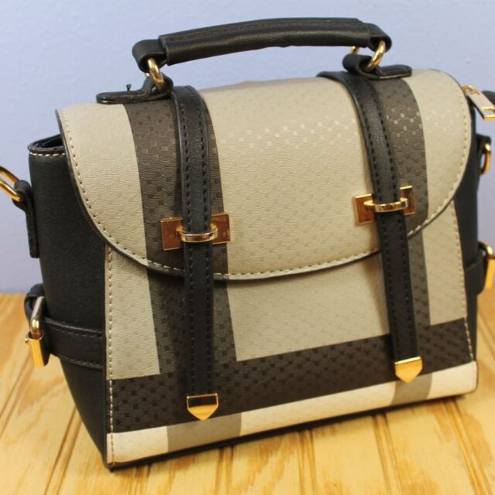 SG SUGU Small Plaid Lightweight Crossbody Bag Fashion Backpack Purse